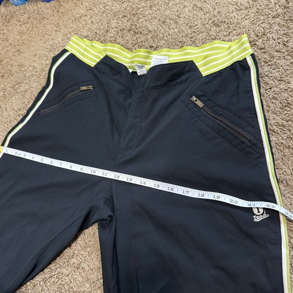 Izod Black and Lime Green Athletic Pants - Picture 5 of 16